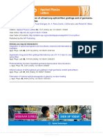 Ultraviolet Laser Fabrication of Ultrastrong Optical Fiber Gratings and of Germania Doped Channel Waveguides