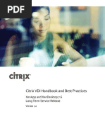 Citrix VDI Handbook (7.6 LTSR)