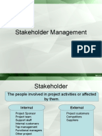 4 Stakeholder Management