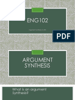 ENG1012 ArgumentSynthesis APA
