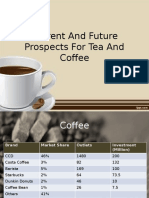 Current and Future Prospects for Tea and Coffee