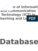 7c Database Electronic Presentation