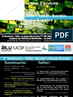 2 Seminario Bordes Urbano Rurales