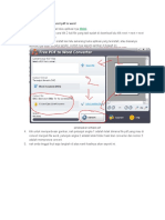 Langkah Convert PDF