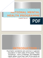 National Mental Health Programme