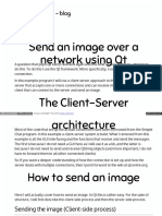 Send An Image Over A Network Using QT