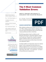 9 Common Validation Errors - EduQuest Advisory