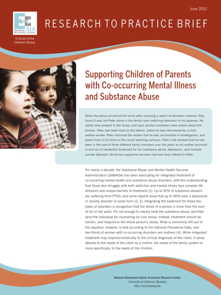 Supporting Children of Affected Parents | PDF | Dual Diagnosis | Mental ...