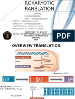 Kelompok 5 B Translasi Prokariot