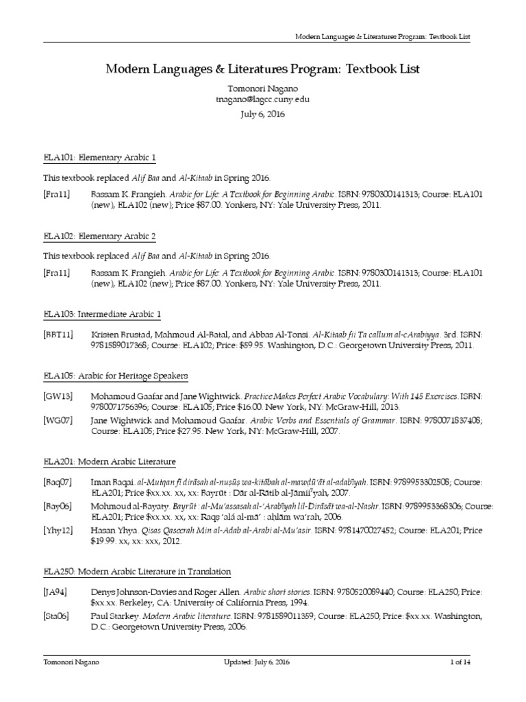 Workbooks golosa workbook : Ml Textbook List | American Sign Language | Korean Language