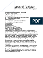 Forest Types of Pak BY Muhammadnadeem Student of University of Swat Center For Agriculture Sciences and Forestry