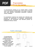 Propriedades Mecânicas Dos Metais