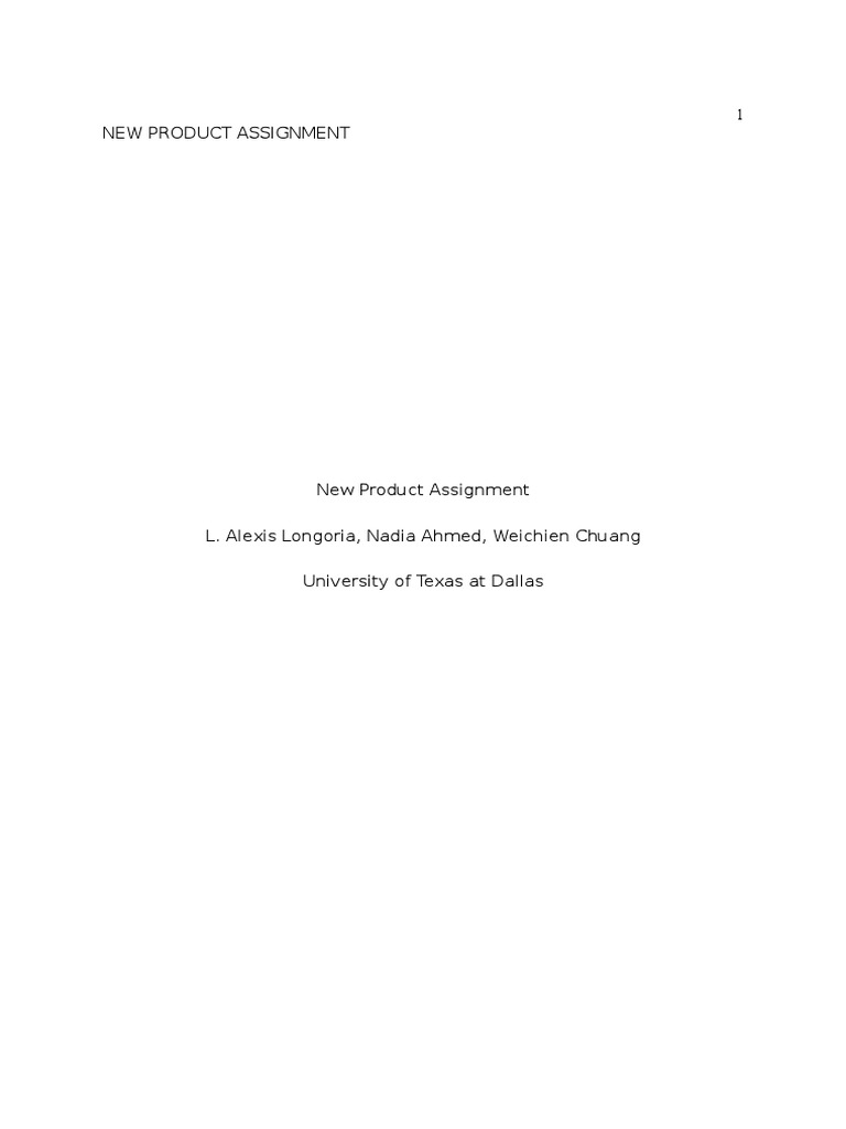 New Product Marketing Strategy Guide | PDF | Marketing Research ...