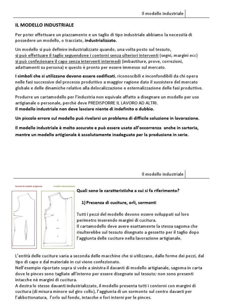 Manuale - Il Modello Industriale | PDF