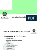 Introduction To OO Concepts