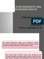 Managemen Nyeri Perioperatif Pada Pasien Adenocarcinoma Prostat