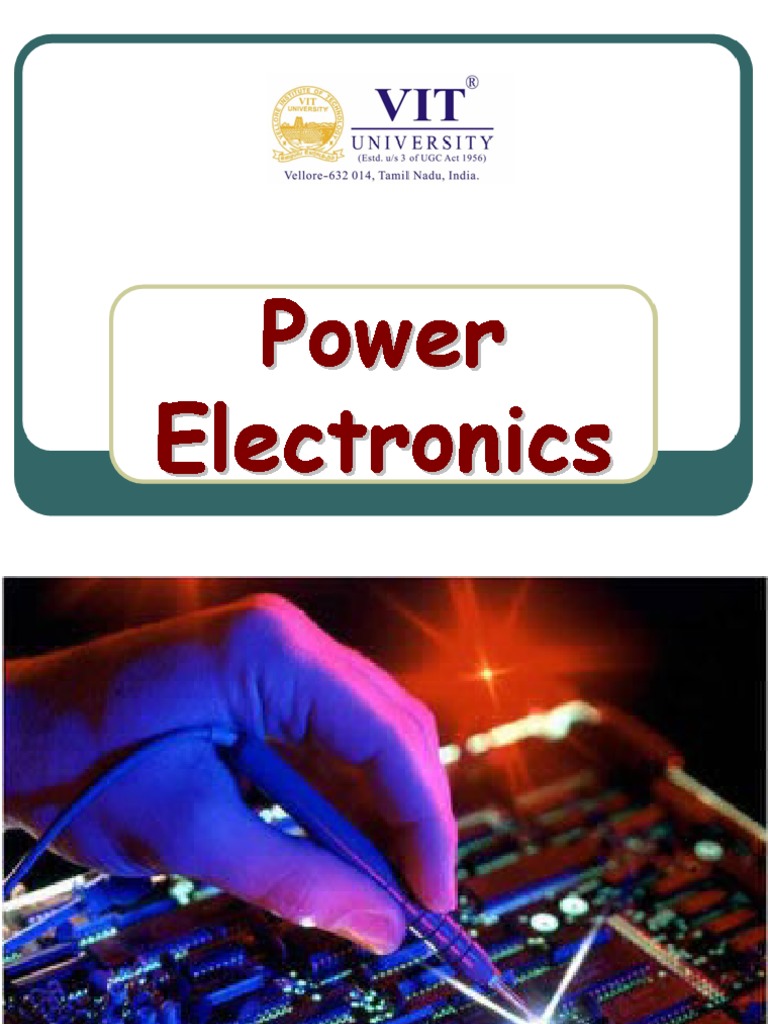 Power Electronics PDF Power Electronics Electronics