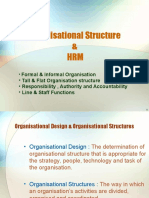 Organisational Structure and HRM 171