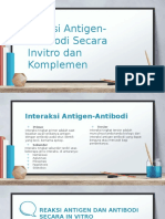 Reaksi Antigen Dan Antibodi Secara in Vitro