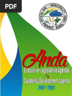 Anda Ela Agenda and Capdev Agenda 2017-2019