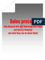 Sales Nine Reason Presentation