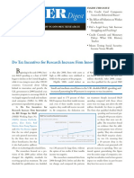 The Digest: Do Tax Incentives For Research Increase Firm Innovation?