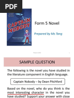 Captain nobody Essay