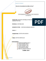 Tarea - Costos Aplicados I