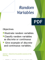 IIIa-1 Random Variable