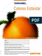 Carta de Colores Estándar Instapanel (CINTAC).