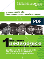 Primer Encuentro Pedagogico Del Sistema Ducativo Plurinacional de Bolivia.compressed