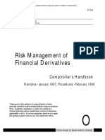 Risk Management of Financial Derivatives: Comptroller's Handbook