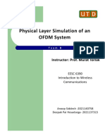 PHY Layer Simulation - OFDM System