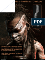 Creating Dreadlocks With Fibermesh HighRes