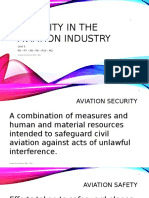 Unit 3 Security in the Aviation Industry Week 9 Lesson 2.pptx