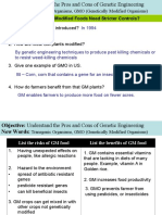 Do Genetically Modified Foods Need Stricter Controls?