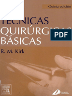 Kirk - Técnicas Quirúrgicas Básicas, 5ed PDF