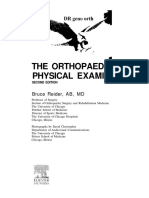 Orthopaedic Clinical Examination