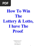 How To Win The Lottery