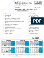 Academic Calendar Jan To June 2016