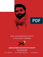 State Versus Khurram Parvez - A PEOPLES' DOSSIER