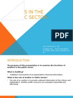 The Functions of Auditors in The UK Public (1) - 3