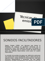 Tecnicas de Emision