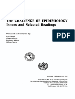 9275115052 the Challenge of Epidemiology Issues and Selected Readings 