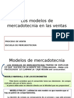 Los Modelos de Mercadotecnia en Las Ventas