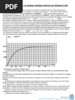 Série Chimie Cinétique Chimique 2011 2012 (Dahmani Lotfi)