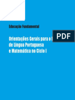 Educação Fundamental Orintações Gerais Português e Matemática