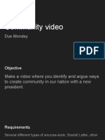 Ap Lang Community Video