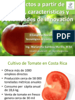 Marianella Gamboa - Productos A Partir de Tomate, Características y Posibilidades de Innovación - PDF (2.10 MB)