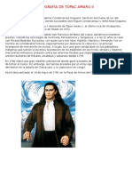 Biografía de Túpac Amaru II